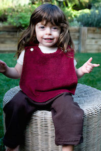 [image: girl with bib]